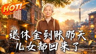 退休金到账那天，儿女都回来了