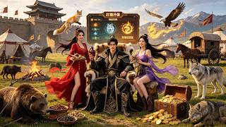 [Multi SUB] ｜他荒年穿越領廻兩個美女媳婦覺醒系統！打獵禦獸空間開掛繳糧稅退叛軍禦突厥，帶