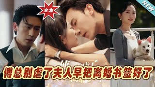 傅縂別虐了夫人早把離婚書簽好了