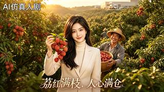 荔紅滿枝人心滿倉