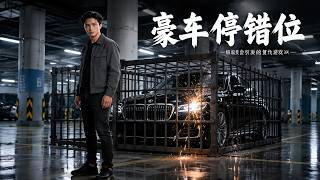 豪车停错位