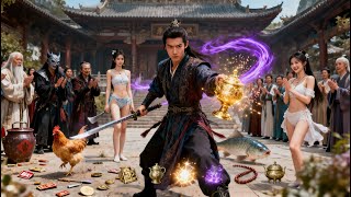 穿成废灵根杂役后，我斩鸡爆神装