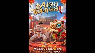 When AI Challenges the Centennial Lion Dance Hall