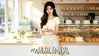 心藏甜，自带光
