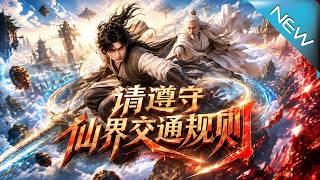 【大结局完整版】以为只是无证御剑，底层散修竟靠死亡飙车撞碎仙帝真身《请遵守仙界交通规则》第1~63集