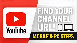How to Find Your YouTube Channel URL Link (Mobile 