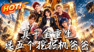 真千金重生，选五个挖掘机爸爸
