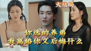 你选的养弟我离婚你又后悔什么