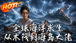 Global Ocean Survival: From Raft to Island Tycoon