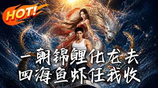 一朝錦鯉化龍去，四海魚蝦任我收