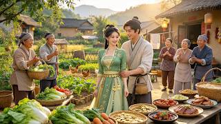 [ENG SUB]【完整版】农场主李五月穿古代绑农场系统，被迫嫁心智不全但武力强的陈平安，分家后摆摊