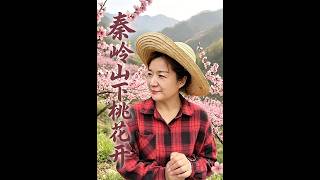 秦岭山下桃花开
