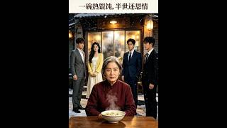 《一碗熱餛飩，半世還恩情》【最新完結短劇】月光短劇