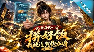 【大结局完整版】乱世快饿死凭天天拼好饭开挂最后竟然被迫黄袍加身《乱世每天一份拼好饭，我被迫黄袍加身第