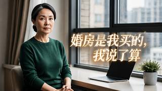 婚房是我买的，我说了算