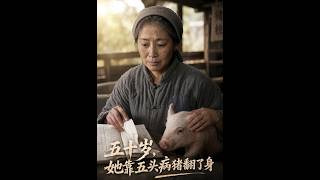 《五十岁，她靠五头病猪翻了身》【短剧合集】