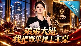 弟弟大婚，我把賬單擺上主桌