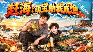赶海：萌宝助我成渔王