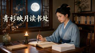 The Scholar’s Retreat: Blue Robes Under the Moon
