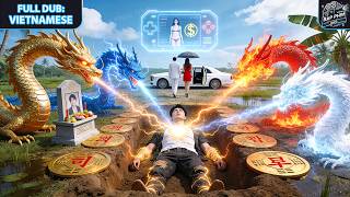 窮小子被家族推下崖，吸四龍成戰神複仇