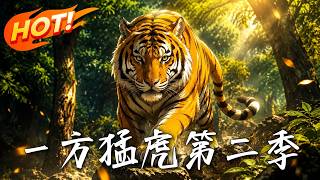 🔥重生变猛虎，躺平两年称霸动物园！六百斤虎王不仅吃喝不愁，还要找隔壁狮子“练练手”，这种反差萌养老生