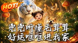 兜兜聽懂毛茸茸，好運哐哐進我家