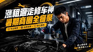 Rent Hike Drives Away the Auto Repair Maestro: Summer Business District Paralyzed