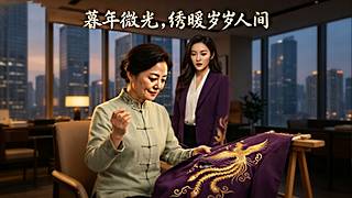 暮年微光，绣暖岁岁人间