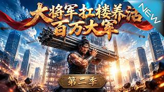 【大结局完整版】大将军穿越现代扛楼养军，竟把现代武器搬回古代降维打击《大将军扛楼养活百万大军第二季》