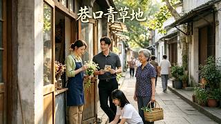 巷口青草地