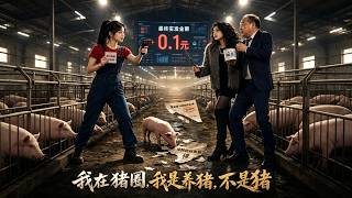 I'm in the Pigsty: Feeding Pigs, Not a Pig