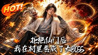 🔥拒绝顶流仙门邀约，隐居新手村狂刷日常，转身竟成傲视三界的隐藏大BOSS！《拒绝仙门后，我在村里卷成