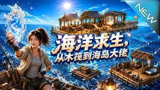 Ocean Survival: From Raft to Island Tycoon