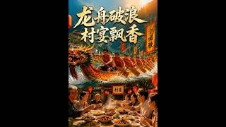 龙舟破浪，村宴飘香