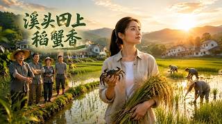 《溪头田上稻蟹香》