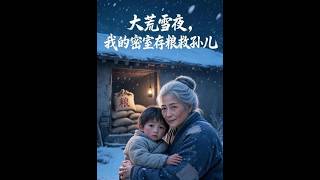 【首發】❤️‍🔥 大荒雪夜，我的密室存糧救孫兒 AI短劇