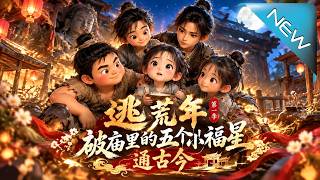 逃荒年破庙里的五个小福星通古今