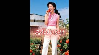 西红柿很甜