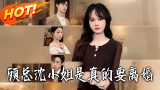 顾总沈小姐是真的要离婚