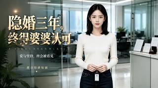 隱婚三年，終得婆婆認可