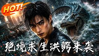 Desperate Survival: Flooded Crocodile Invasion