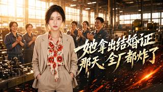她拿出结婚证那天，全厂都炸了