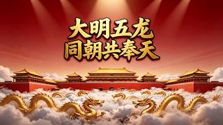The Five Dragons in Ming Dynasty