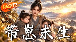 🔥侯府丫鬟带着龙凤胎逃出火海，凭一把野菜种子，把人人避之不及的死人谷变成绝境里的活路！《带崽求生》