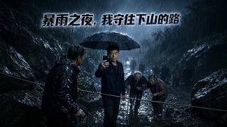 Rainstorm Night: I Guard the Mountain Road Down