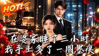 在婆家睡了三小时，我手上多了一圈墨痕