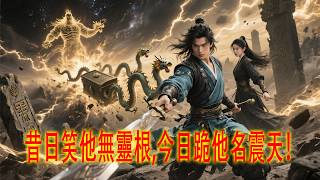 昔日笑我无灵根，今日跪我名震天