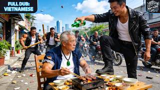 穷老人路边摊被赶，隐姓主席让混混全破产