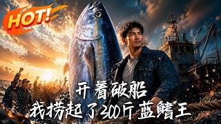 With My Broken Boat, I Caught a 300-Jin Bluefin King