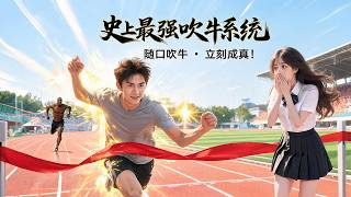 《吹牛就成真！窮小夥碾壓博爾特》
